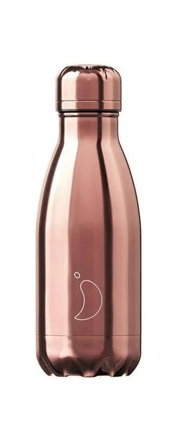 Chillys Vandflaske CHROME ROSE 260ML 