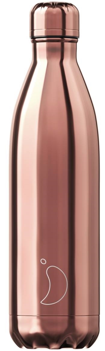 Chillys Vandflaske CHROME ROSE 750ML 