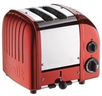 DUALIT VARIO 2-SLICE TOASTER MØRK METALLIC RØD
