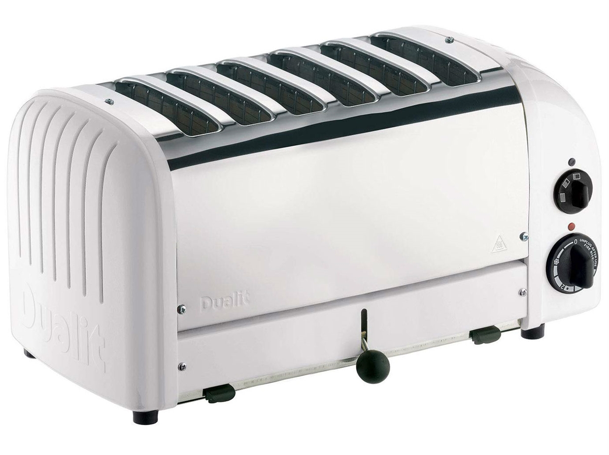 DUALIT 6 SLICE TOASTER CLASSIC HVID