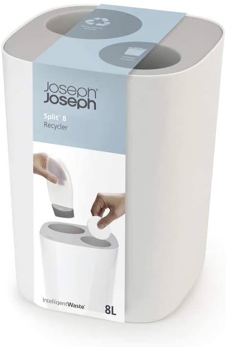 Joseph Joseph 70514 Split 8 Waste & Recycling Spand | 8 Liter