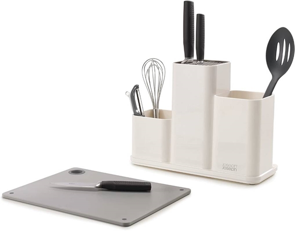 Joseph Joseph CounterStore køkkenbords organizer m. skærebræt