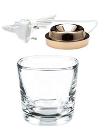 Philips DiamondClean oplader CBA4001 + glas og opladeholder