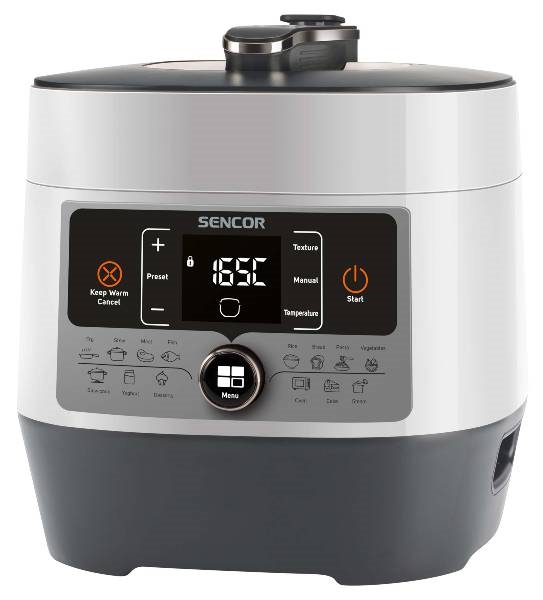 SENCOR MULTICOOKER -  TRYKKOGER | SLOWCOOKER | DAMPKOGER