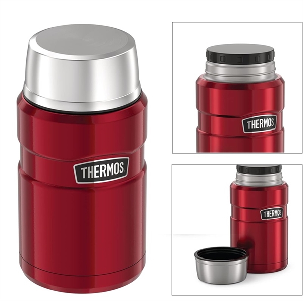 Thermos King Food Flask 710 ml - Rød