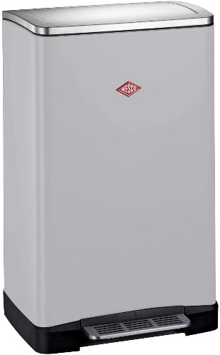 Wesco Big Double Boy Grå | 2 X 18 Liter