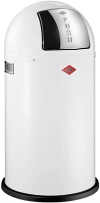 WESCO PUSHBOY 50 L AFFALDSSPAND | MAT HVID