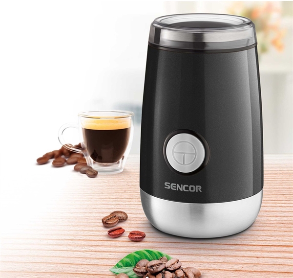 Sencor kompakt kaffe & krydderi kværn  | Sort